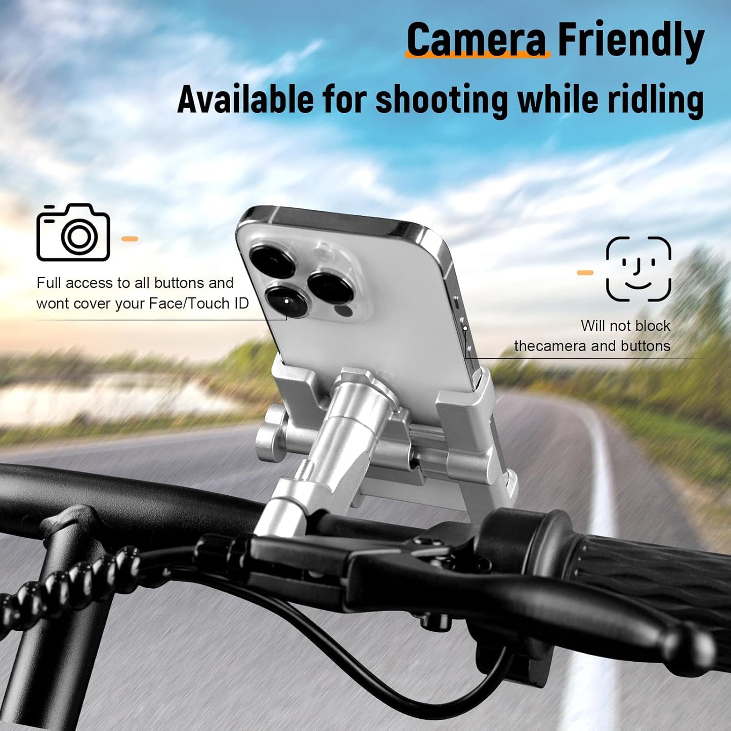 E-bike mobile phone holder